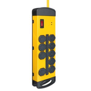 Industrial-Grade 8-Outlet Surge Protector with 2 USB Ports