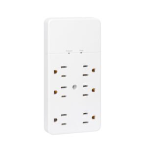 6 Outlets with 1 USB-C & 2 USB-A