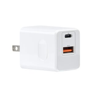 USB Charger 1 USB-C + 1 USB-A PD20W  UC002Q20