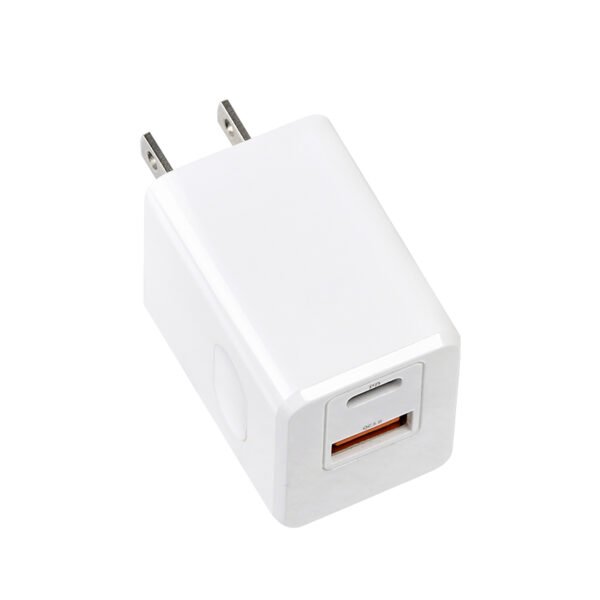 USB Charger 1 USB-C + 1 USB-A PD20W  UC002Q20 - Image 2