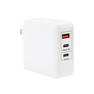 65W USB C Charger GaN 1 USB-A + 2 USB-C PD65W UC008Q65