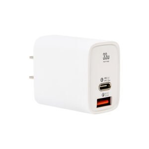 USB charger 1 USB-C + 1 USB-A PD33W  UC015Q33