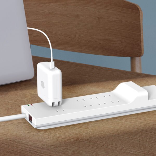 Spacious Outlets for Large Plugs 9 Outlet Surge Protector - Image 6