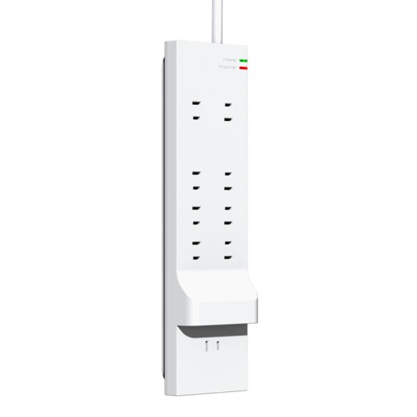Spacious Outlets for Large Plugs 9 Outlet Surge Protector